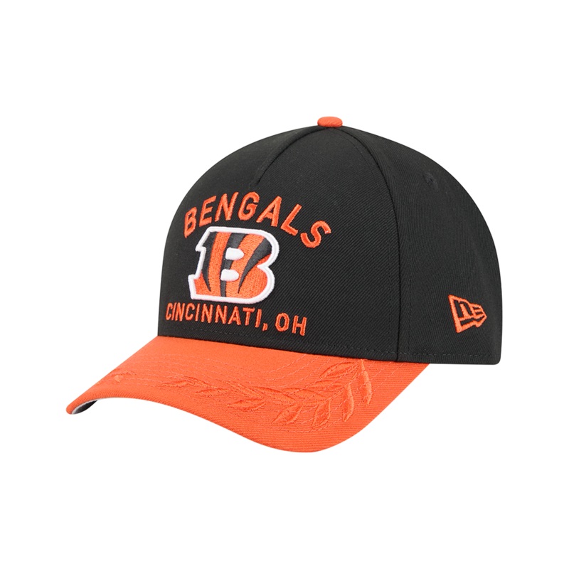 Cincinnati Bengals New Era NFL 25 Draft 9FORTY M-Crown Snapback Hat – Black