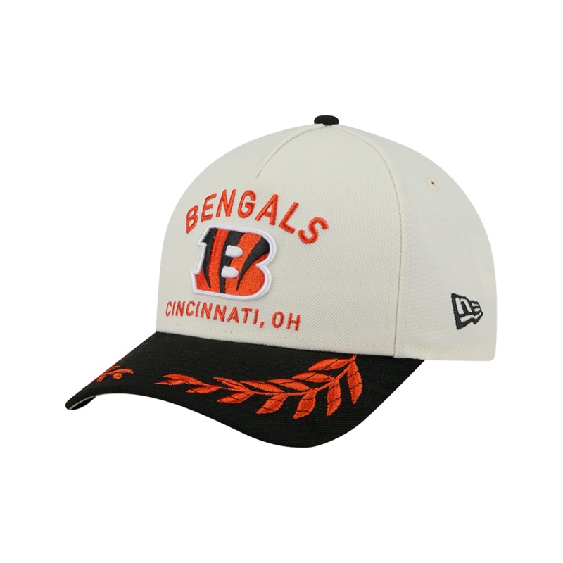 Cincinnati Bengals New Era NFL 25 Draft 9FORTY M-Crown Snapback Hat – Chrome