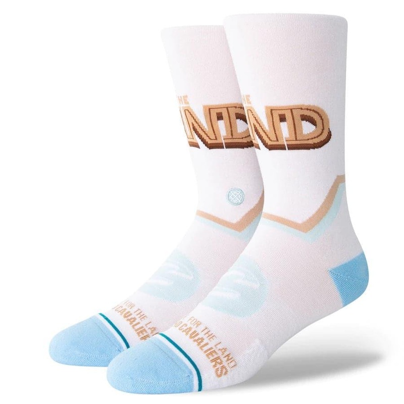 Cleveland Cavaliers Stance NBA 22-23 City Edition Crew Socks – White