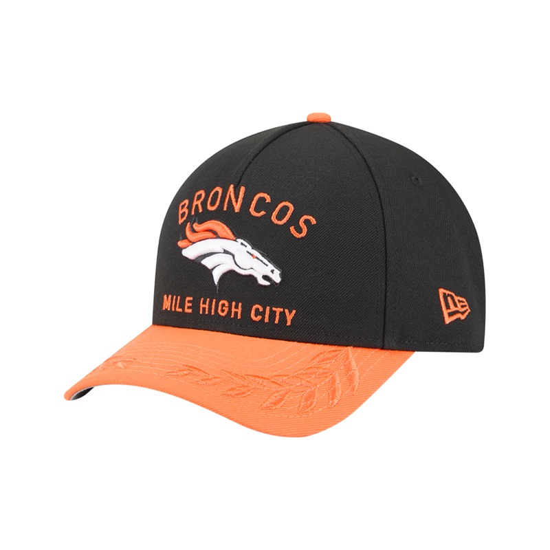 Denver Broncos New Era NFL 25 Draft 9FORTY M-Crown Snapback Hat – Black