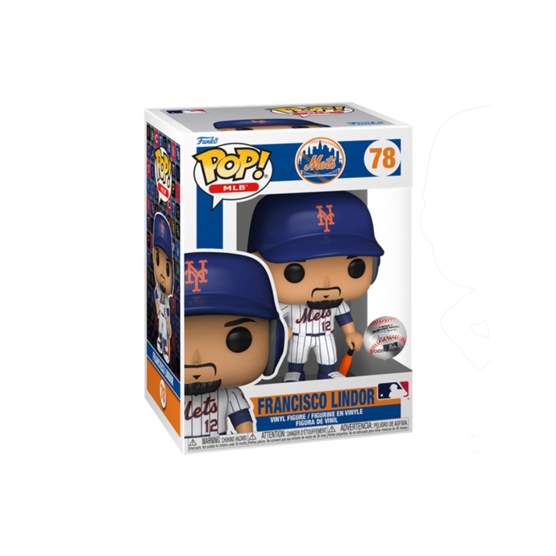 Francisco Lindor New York Mets Funko MLB Pop Vinyl Figure – 78