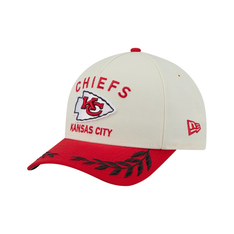 Kansas City Chiefs New Era NFL 25 Draft 9FORTY M-Crown Snapback Hat – Chrome