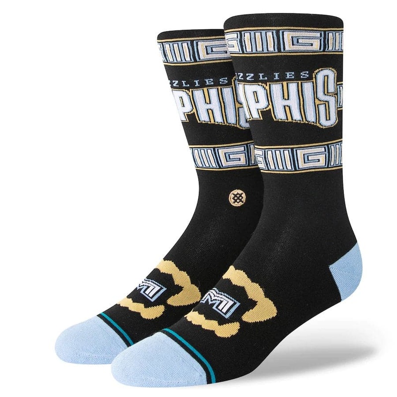 Memphis Grizzlies Stance NBA 22-23 City Edition Crew Socks – Black