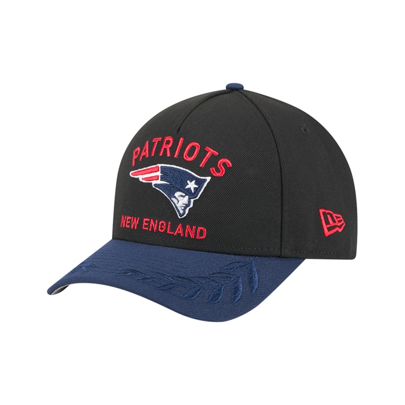 New England Patriots New Era NFL 25 Draft 9FORTY M-Crown Snapback Hat – Black