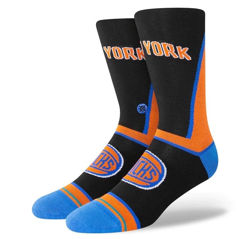 New York Knicks Stance NBA 22-23 City Edition Crew Socks – Black