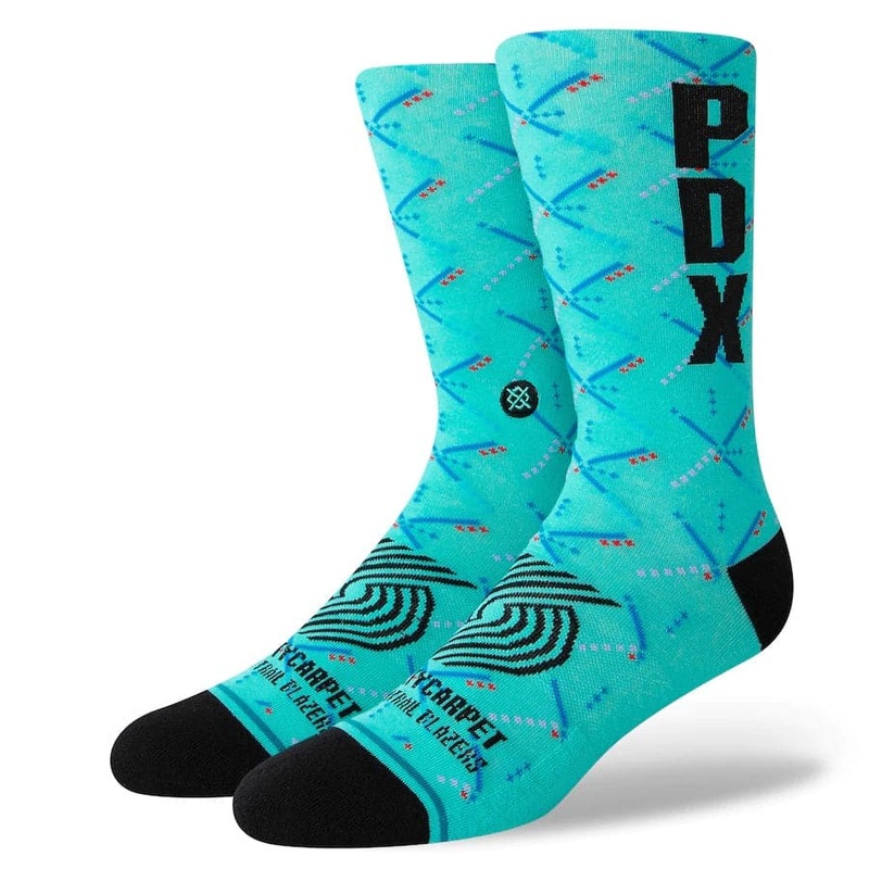 Portland Trail Blazers Stance NBA 22-23 City Edition Crew Socks – Teal