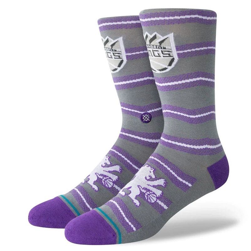 Sacramento Kings Stance NBA 22-23 City Edition Crew Socks – Grey