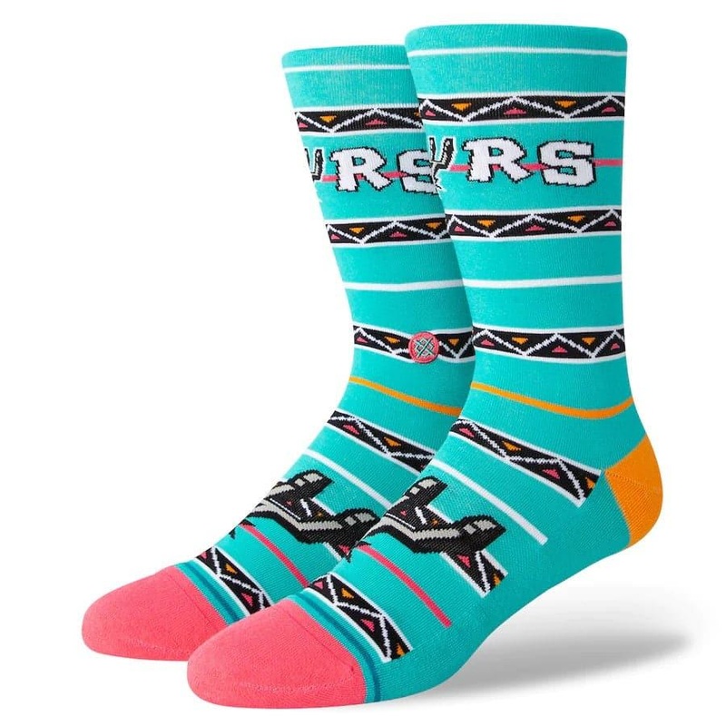 San Antonio Spurs Stance NBA 22-23 City Edition Crew Socks – Teal