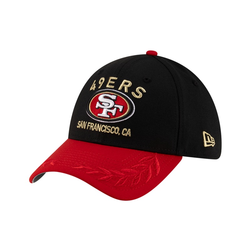 San Francisco 49ers New Era NFL 25 Draft 39THIRTY Stretch-Fit Hat – Black