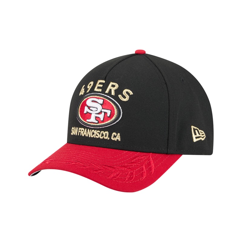 San Francisco 49ers New Era NFL 25 Draft 9FORTY M-Crown Snapback Hat – Black
