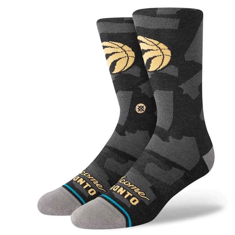 Toronto Raptors Stance NBA 22-23 City Edition Crew Socks – Black