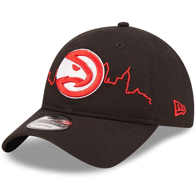 Atlanta Hawks New Era NBA 22-23 Tip Off 9TWENTY Strapback Hat – Black