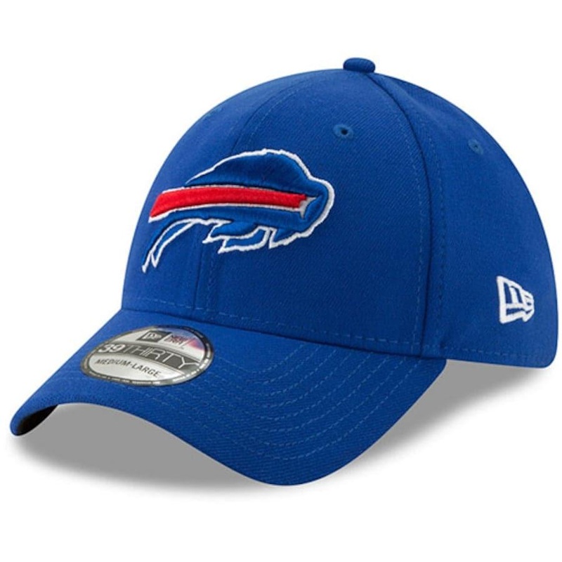 Buffalo Bills New Era NFL Team 39THIRTY Stretch Fit Hat – Blue