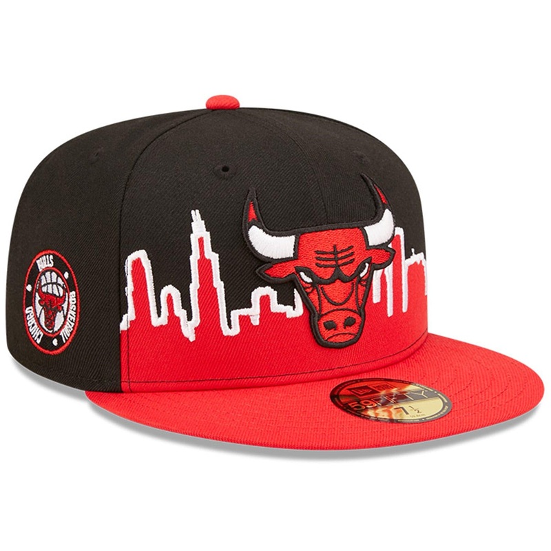Chicago Bulls New Era NBA 22-23 Tip Off 59FIFTY Fitted Hat – Black