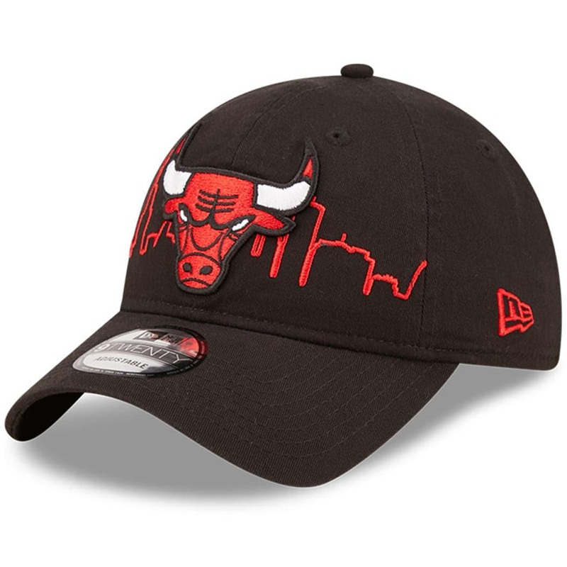 Chicago Bulls New Era NBA 22-23 Tip Off 9TWENTY Strapback Hat – Black