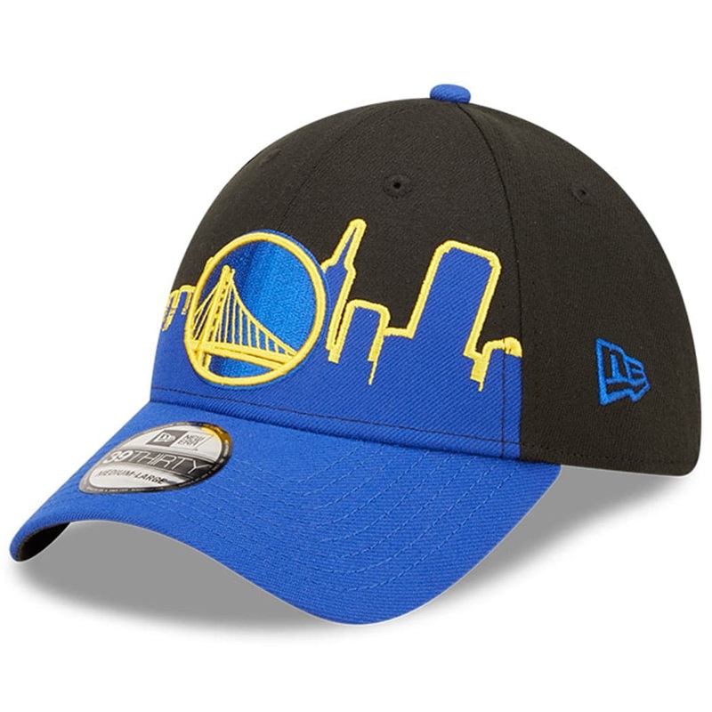 Golden State Warriors New Era NBA 22-23 Tip Off 39THIRTY Stretch Fit Hat – Black
