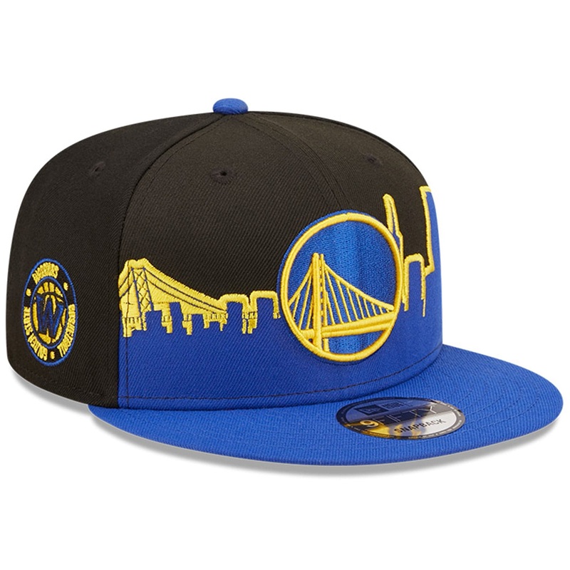 Golden State Warriors New Era NBA 22-23 Tip Off 9FIFTY Snapback Hat – Black