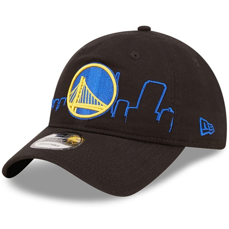 Golden State Warriors New Era NBA 22-23 Tip Off 9TWENTY Strapback Hat – Black