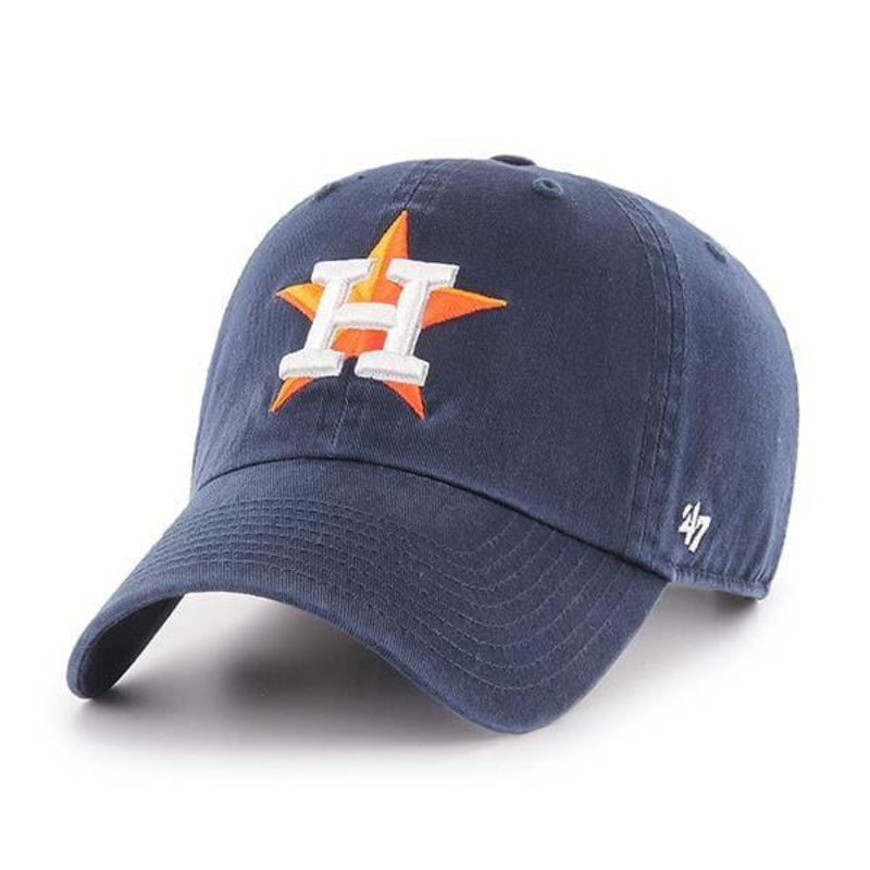 Houston Astros ’47 MLB Team Clean Up Strapback Hat – Navy