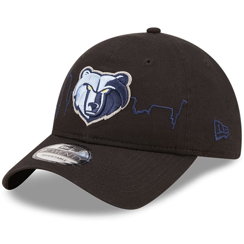 Memphis Grizzlies New Era NBA 22-23 Tip Off 9TWENTY Strapback Hat – Black