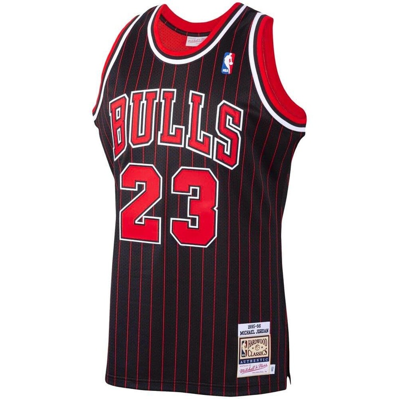 Michael Jordan Chicago Bulls Mitchell & Ness NBA 95-96 Alt Authentic Jersey – Black