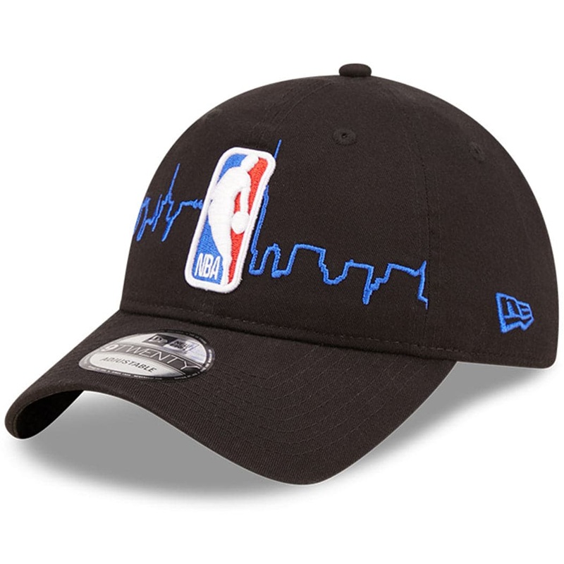 NBA Logoman New Era NBA 22-23 Tip Off 9TWENTY Strapback Hat – Black