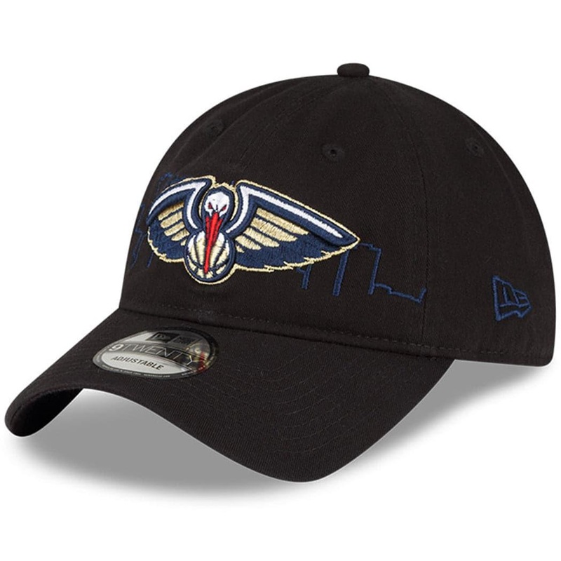 New Orleans Pelicans New Era NBA 22-23 Tip Off 9TWENTY Strapback Hat – Black