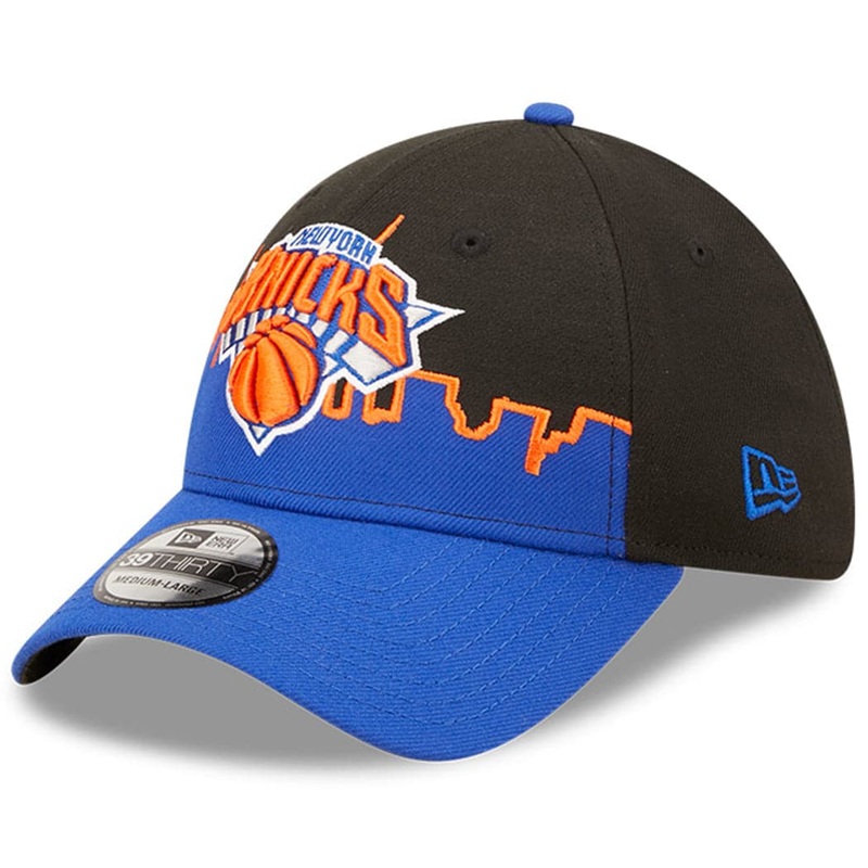 New York Knicks New Era NBA 22-23 Tip Off 39THIRTY Stretch Fit Hat – Black