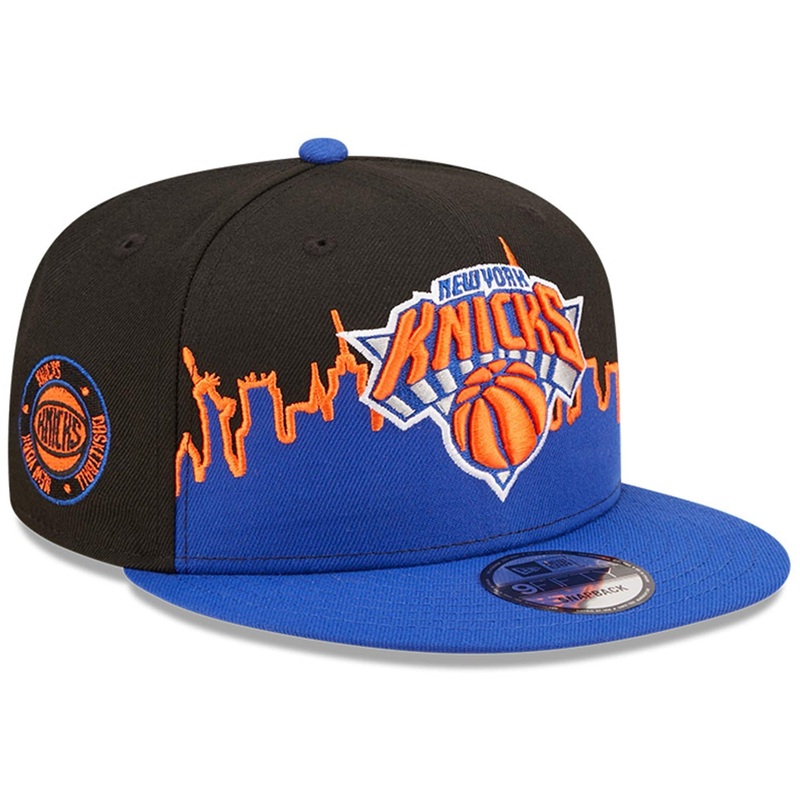 New York Knicks New Era NBA 22-23 Tip Off 9FIFTY Snapback Hat – Black