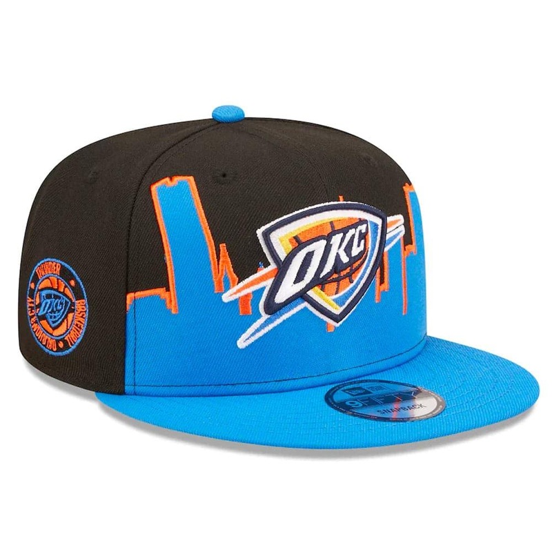 Oklahoma City Thunder New Era NBA 22-23 Tip Off 9FIFTY Snapback Hat – Black