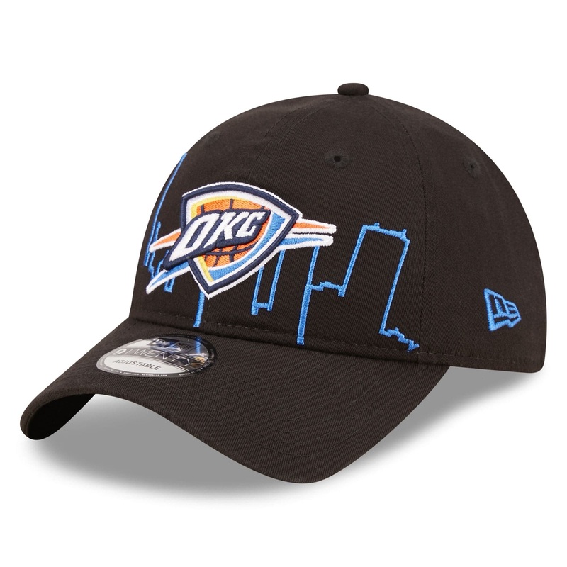Oklahoma City Thunder New Era NBA 22-23 Tip Off 9TWENTY Strapback Hat – Black