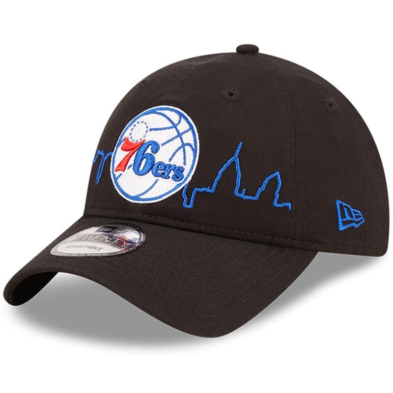 Philadelphia 76ers New Era NBA 22-23 Tip Off 9TWENTY Strapback Hat – Black