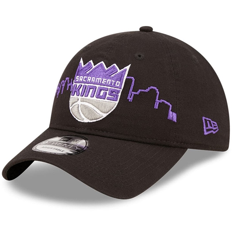 Sacramento Kings New Era NBA 22-23 Tip Off 9TWENTY Strapback Hat – Black