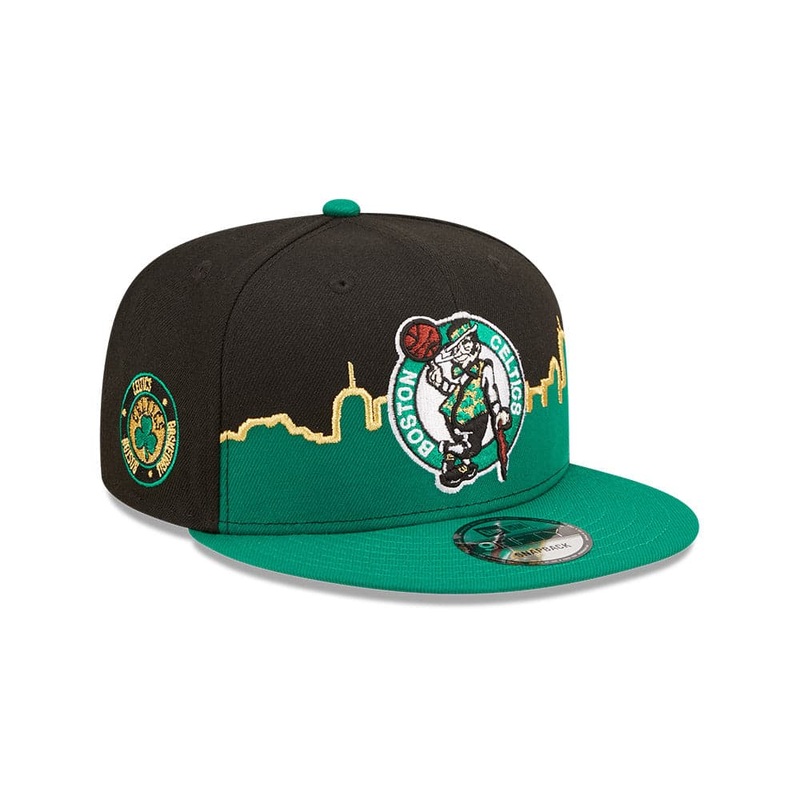 Youths Boston Celtics New Era NBA 22-23 Tip Off 9FIFTY Snapback Hat – Black