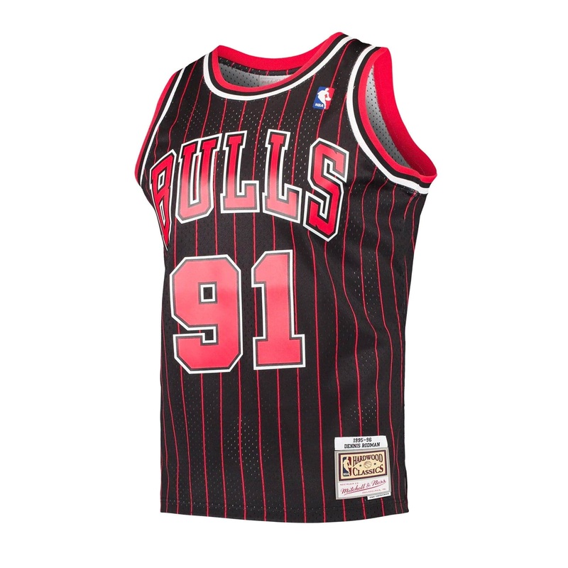 Youths Dennis Rodman Chicago Bulls Mitchell & Ness NBA Alt Swingman Jersey – Black
