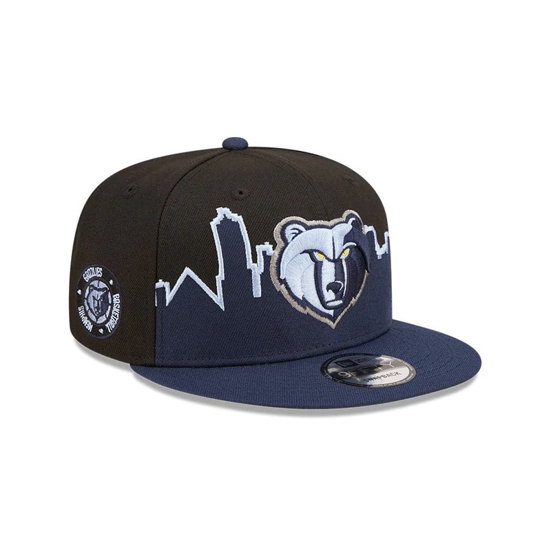 Youths Memphis Grizzlies New Era NBA 22-23 Tip Off 9FIFTY Snapback Hat – Black