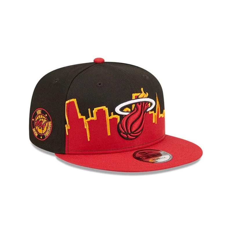 Youths Miami Heat New Era NBA 22-23 Tip Off 9FIFTY Snapback Hat – Black
