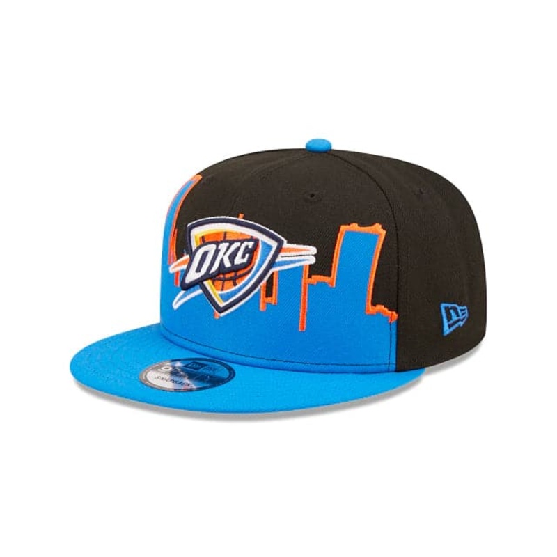 Youths Oklahoma City Thunder New Era NBA 22-23 Tip Off 9FIFTY Snapback Hat – Black
