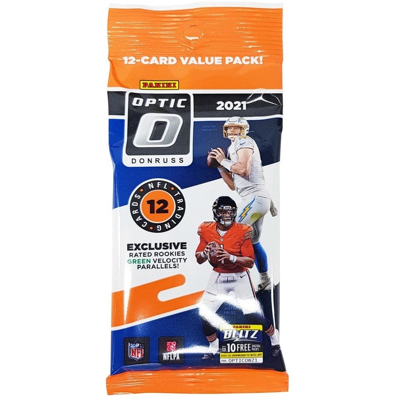 2021-22 Panini NFL Optic Football Trading Card Fat Pack