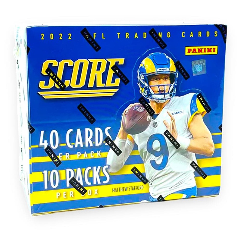 22-23 Panini NFL Score Football Trading Card Hobby Box