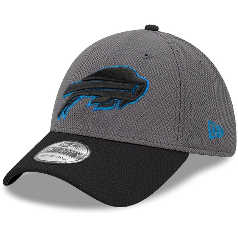 Buffalo Bills New Era NFL Neon 39THIRTY Stretch Fit Hat – Graphite