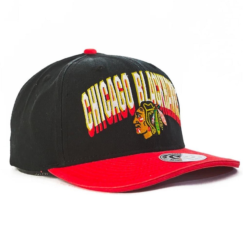 Chicago Blackhawks NHL State Arch Deadstock Snapback Hat – Red