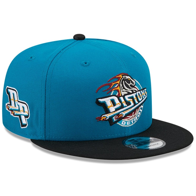Detroit Pistons New Era NBA 22-23 Classic Edition 9FIFTY Snapback Hat -Teal