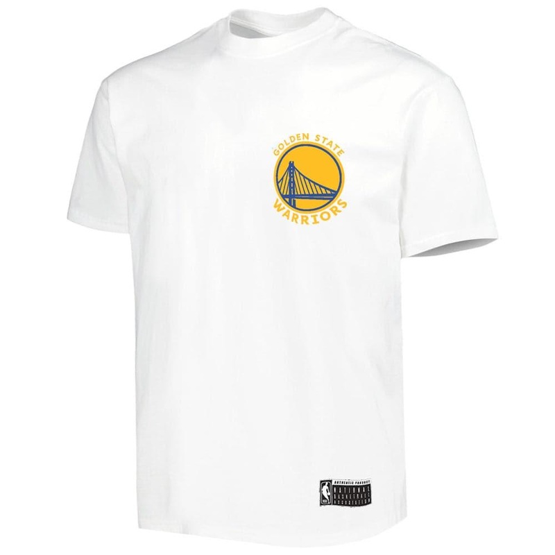Golden State Warriors NBA Essentials Team Logo Repeat T-Shirt – White