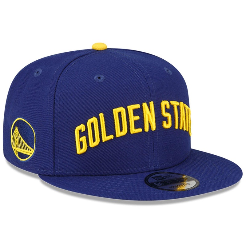 Golden State Warriors New Era NBA 22-23 Statement Edition 9FIFTY Snapback Hat – Blue
