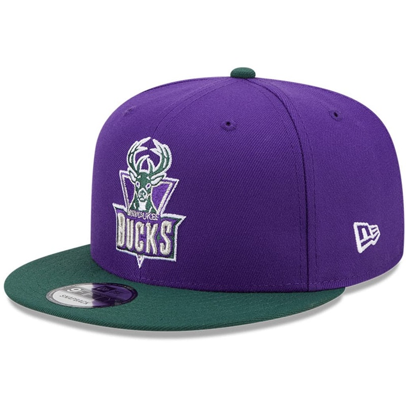 Milwaukee Bucks New Era NBA 22-23 Classic Edition 9FIFTY Snapback Hat – Purple