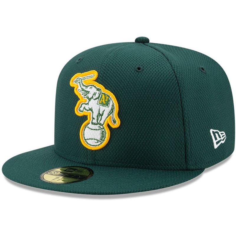 Oakland Athletics New Era MLB Alt Diamond Era Performance 59FIFTY Fitted Hat – Green