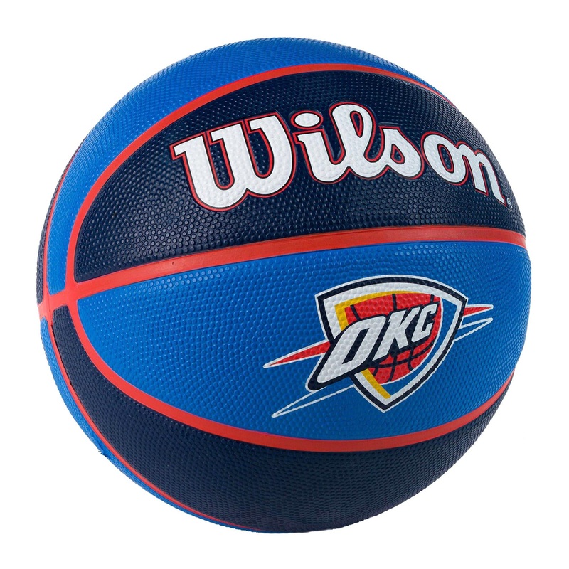 Oklahoma City Thunder Wilson NBA Team Tribute Outdoor Basketball
