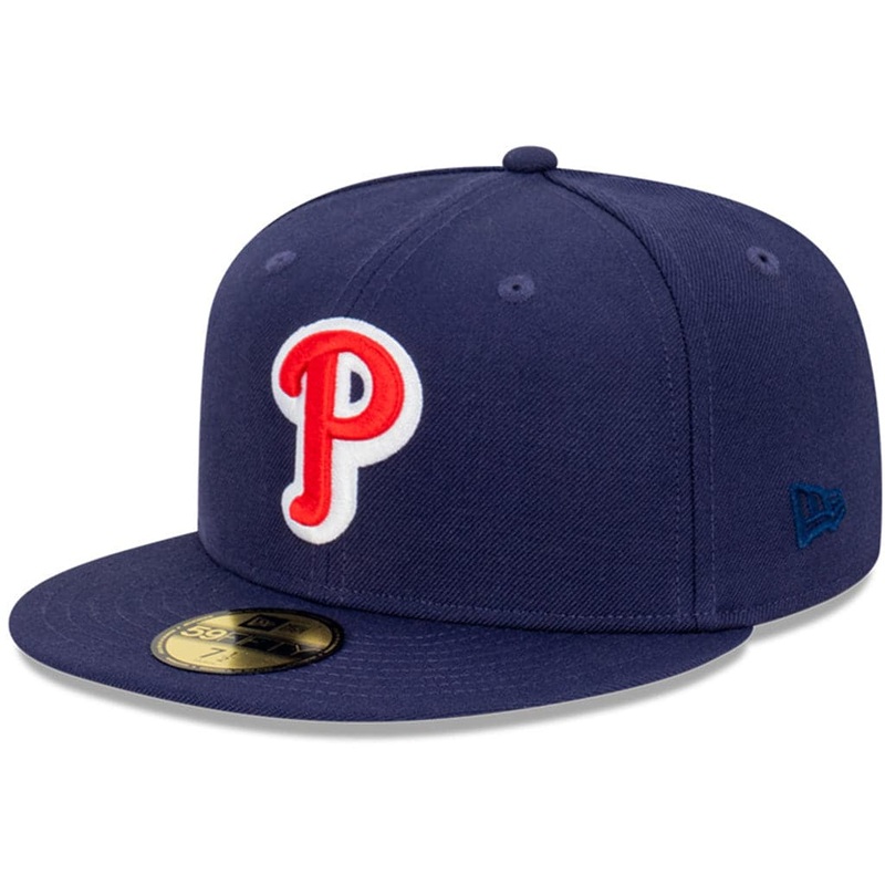 Philadelphia Phillies New Era MLB Cooperstown 59FIFTY Fitted Hat – Navy