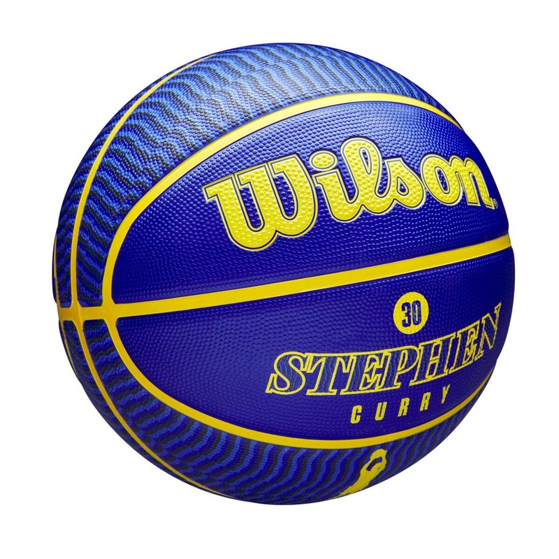 Steph Curry Golden State Warriors Wilson NBA Icon Full Size Basketball – Blue